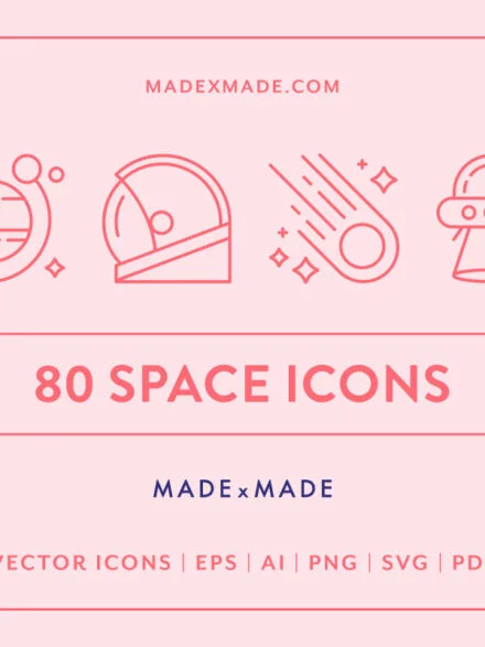 Line Icons – Space Graphics - Image 9