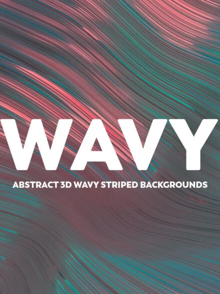 Wavy – Abstract 3D Striped Backgrounds Graphics - Image 12