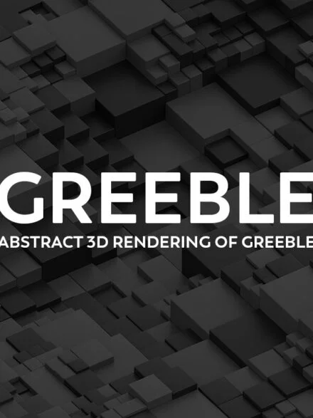 Greeble – Abstract 3D (Gray Black and White) Graphics - Image 4
