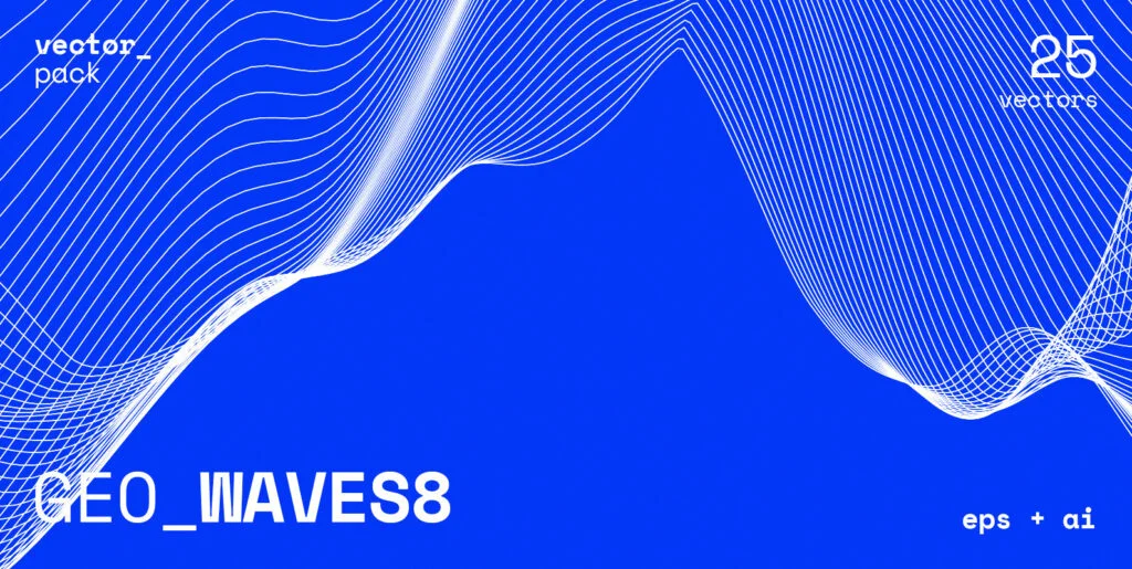 GEO_WAVES8 Vector Pack Graphics - Image 2