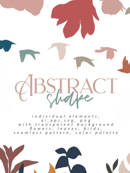 Abstract Shape Art Collection Graphics - Image 3