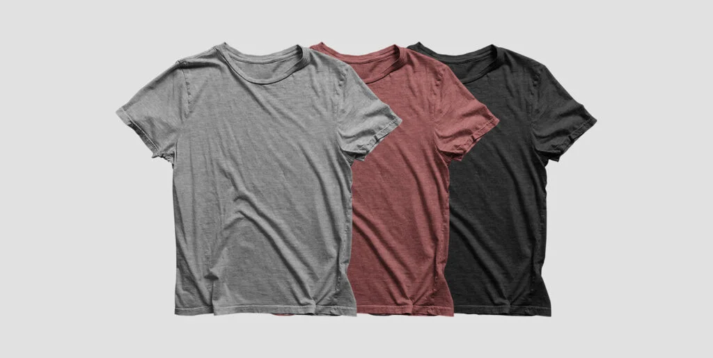 Heather T-Shirt Mockup Graphics - Image 1