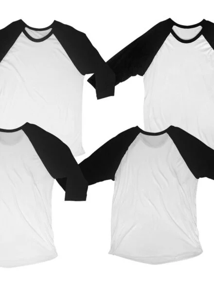 Raglan Shirt Mockups Graphics - Image 5