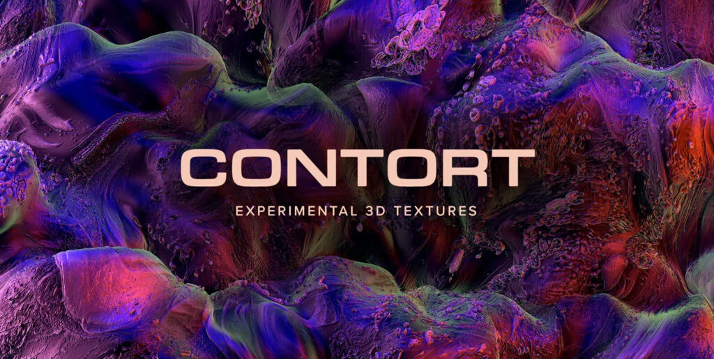 Contort – Experimental 3D Textures Graphics - Image 2