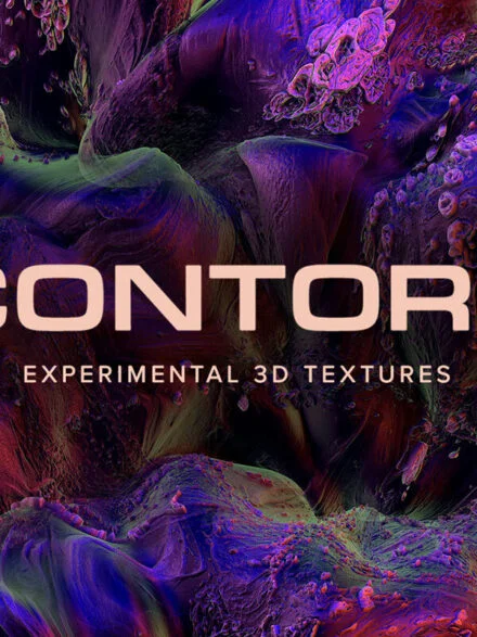 Contort – Experimental 3D Textures Graphics - Image 3