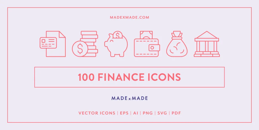 Line Icons – Finance Graphics - Image 2