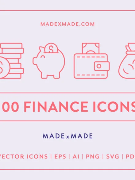 Line Icons – Finance Graphics - Image 10