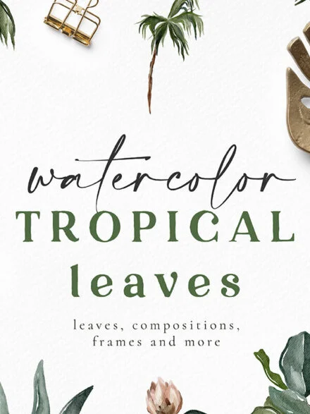 Tropical Leaves Collection Graphics - Image 2