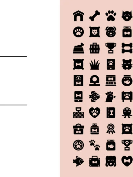 Pets Icons Graphics - Image 2