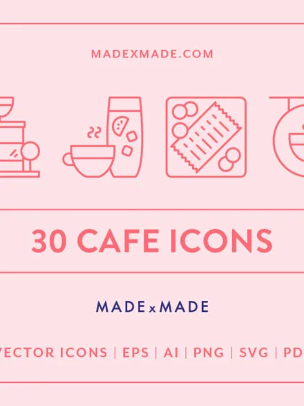 Line Icons – Cafe Graphics - Image 1