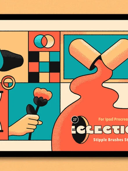 Stipple Brushes for Procreate Graphics - Image 12