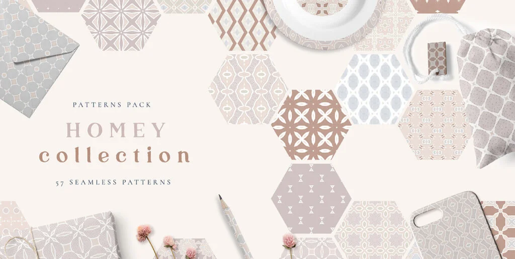 Homey Seamless Patterns Graphics - Image 2