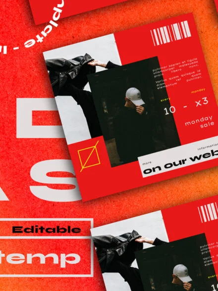 REDOAS Instagram Post Stories Graphics - Image 9