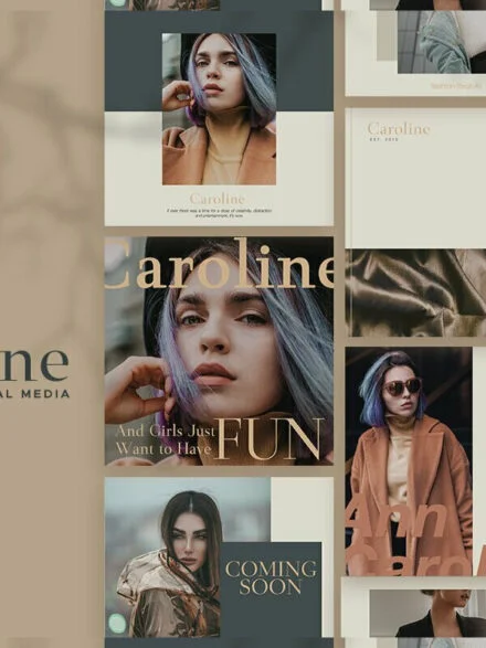 Caroline Instagram Post Stories Graphics - Image 12
