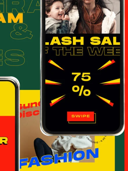 Flash Sale Instagram Post Stories Vol. 2 Graphics - Image 4