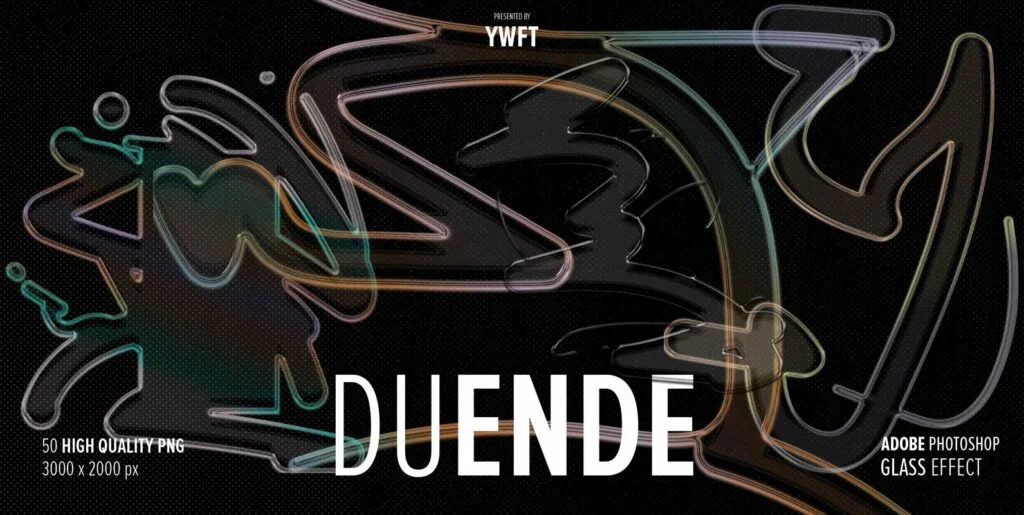 Duende Glass Effect Graphics - Image 2