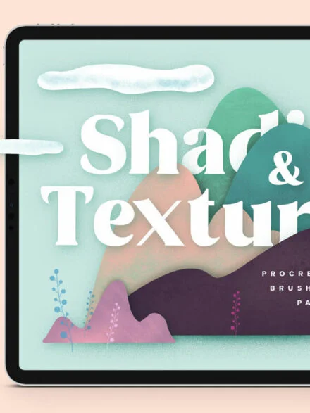 Natural Shading & Texture Procreate Brushes Graphics - Image 9