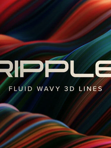 Ripple – Fluid Wavy 3D Lines Graphics - Image 9