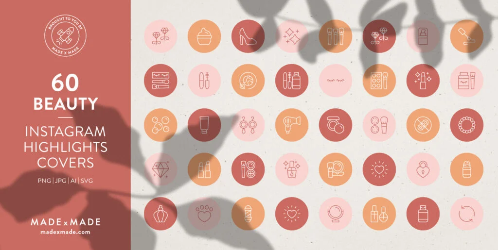 Beauty Instagram Highlight Covers Graphics - Image 2