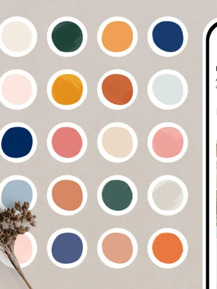 Instagram Highlight Covers Floral Colours Graphics - Image 9