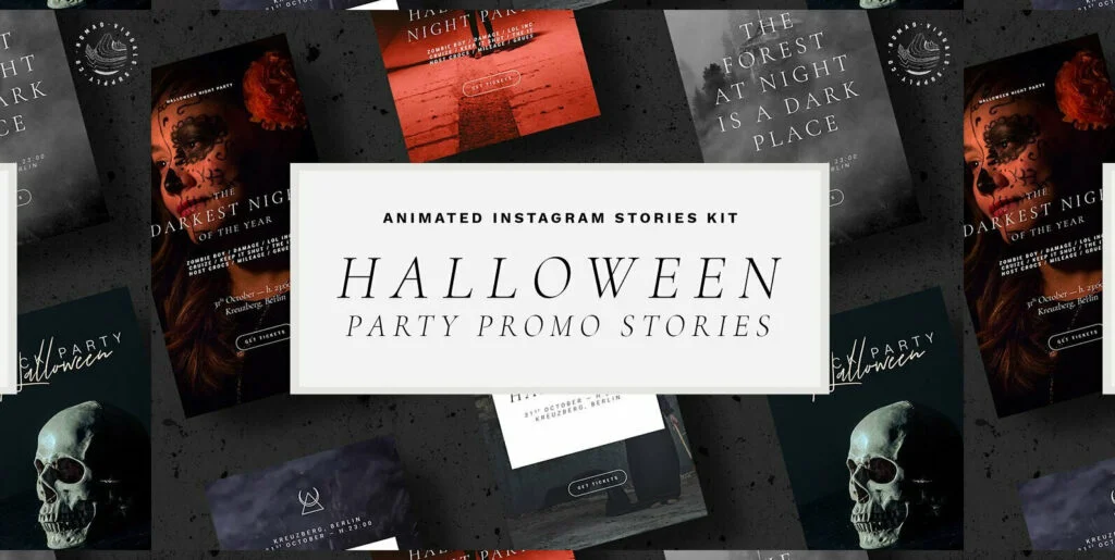 Halloween Animated Instagram Stories Graphics - Image 2