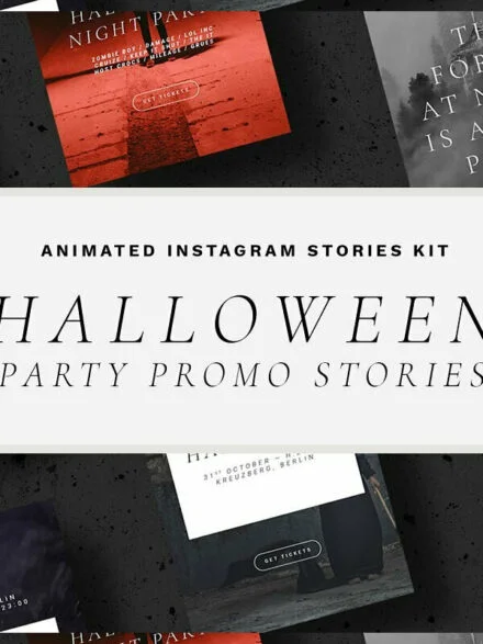Halloween Animated Instagram Stories Graphics - Image 5