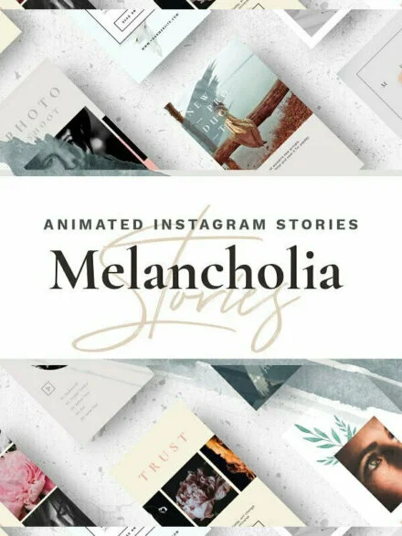 Melancholia Animated Instagram Stories Graphics - Image 12
