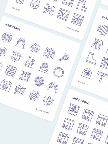 Mega Bundle Line Icons Vol 1 Graphics - Image 3