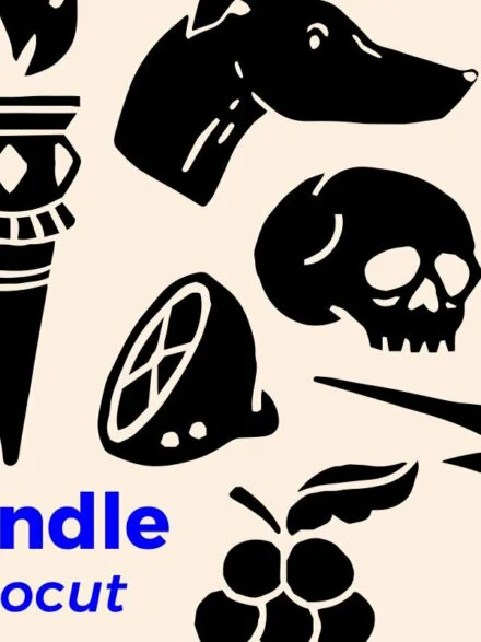 Abstract Linocut Mega Bundle Graphics - Image 4