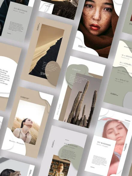 IVY – Minimal Organic Social Media Templates Graphics - Image 3