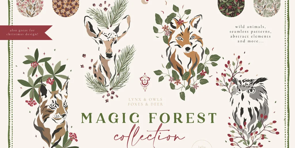 Magic Forest Collection Graphics - Image 2