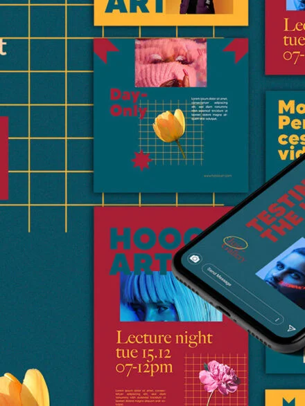 Hock Art Instagram Post Stories Graphics - Image 3
