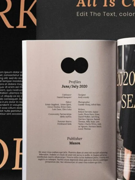 Workbook – Magazine Template Graphics - Image 5