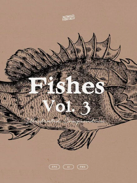 Fishes Vol.3 Graphics - Image 1