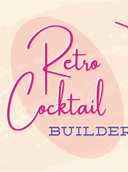 Retro Cocktail Creator Graphics - Image 2