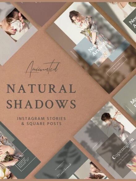 Natural Shadows Stories Social Kit Graphics - Image 4