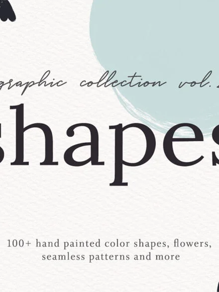 Abstract Shapes Print Graphics Vol.2 Graphics - Image 3