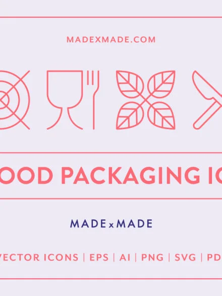 Food Packaging Line Icons Graphics - Image 8