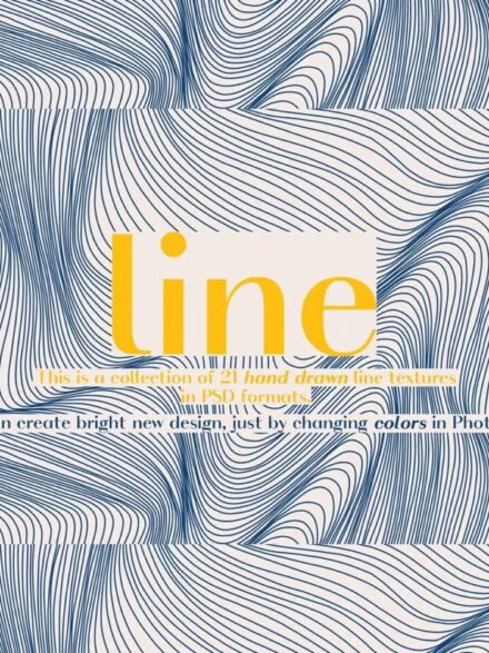 LINE Texture Collection Graphics - Image 10