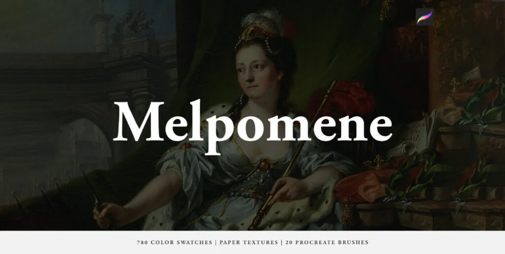 Melpomene Procreate Kit Graphics - Image 2