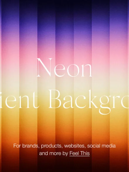 Neon Grainy Gradient Textures Backgrounds Graphics - Image 6