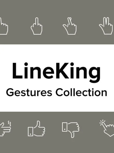 LineKing – Gestures Collection Graphics - Image 8