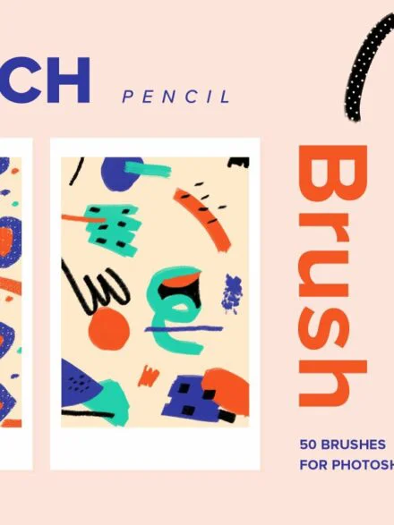Clutch Pencil Brushes for Photoshop Graphics - Image 10