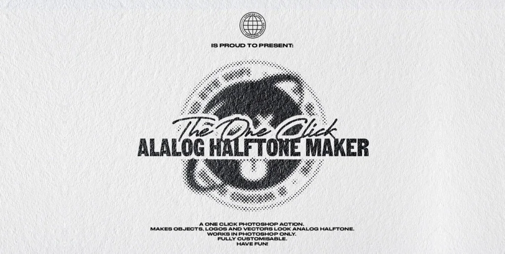 The One Click Analog Halftone Maker Graphics - Image 2