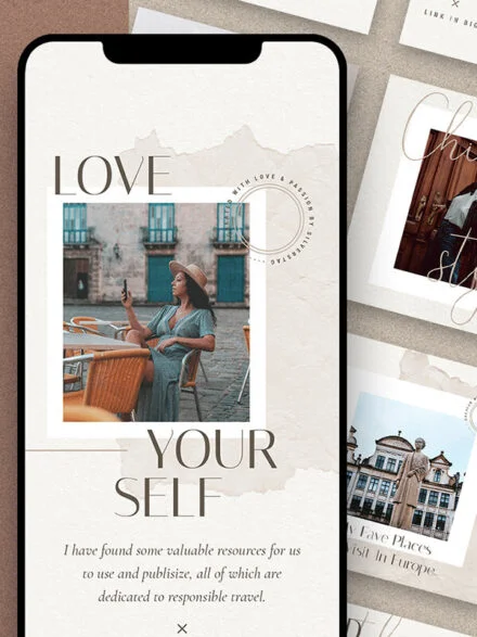 Elodie – 60 Animated Instagram Posts & Stories Graphics - Image 11