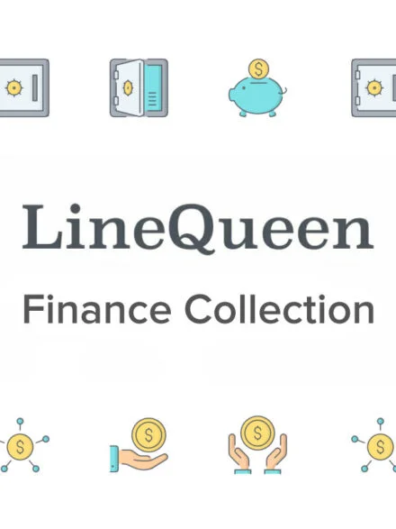 LineQueen – Finance Collection Graphics - Image 12