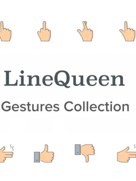 LineQueen – Gestures Collection Graphics - Image 8