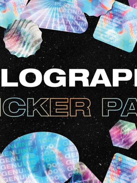 Holographic Stickers Graphics - Image 5