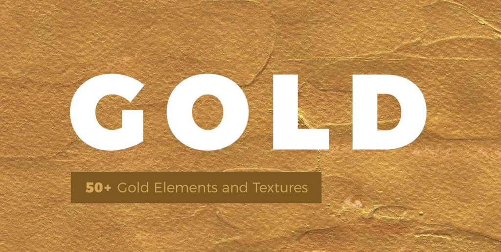 Gold Abstract Textures Graphics - Image 2