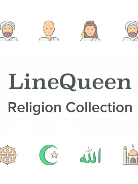 LineQueen – Religion Collection Graphics - Image 5